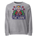 Nan Has Joined The Game Christmas Mid-Weight Sweatshirt - Ricki Robin