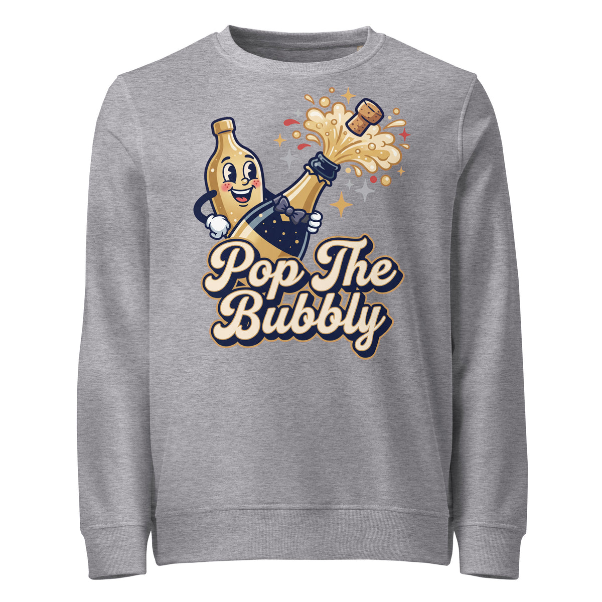Pop The Bubbly New Year Mid-Weight Sweatshirt - Ricki Robin