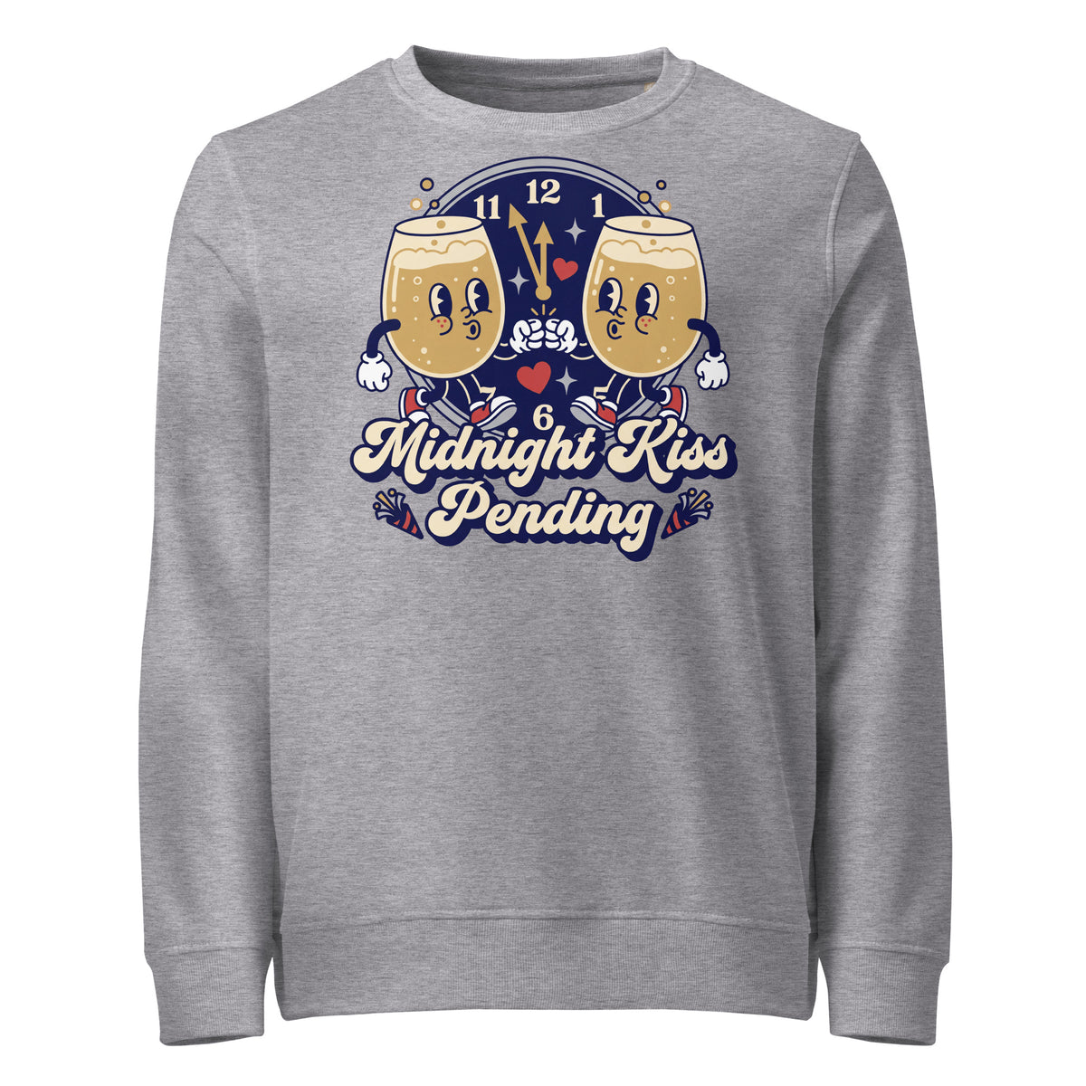 Midnight Kiss Pending New Year Mid-Weight Sweatshirt - Ricki Robin