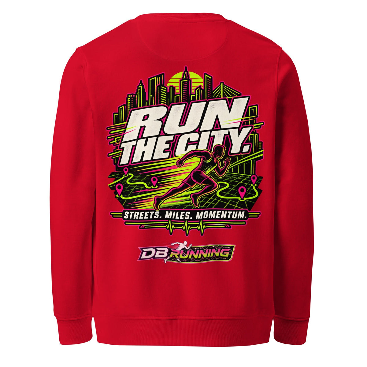 Run the City Male - Mid-Weight Sweatshirt - DB Running