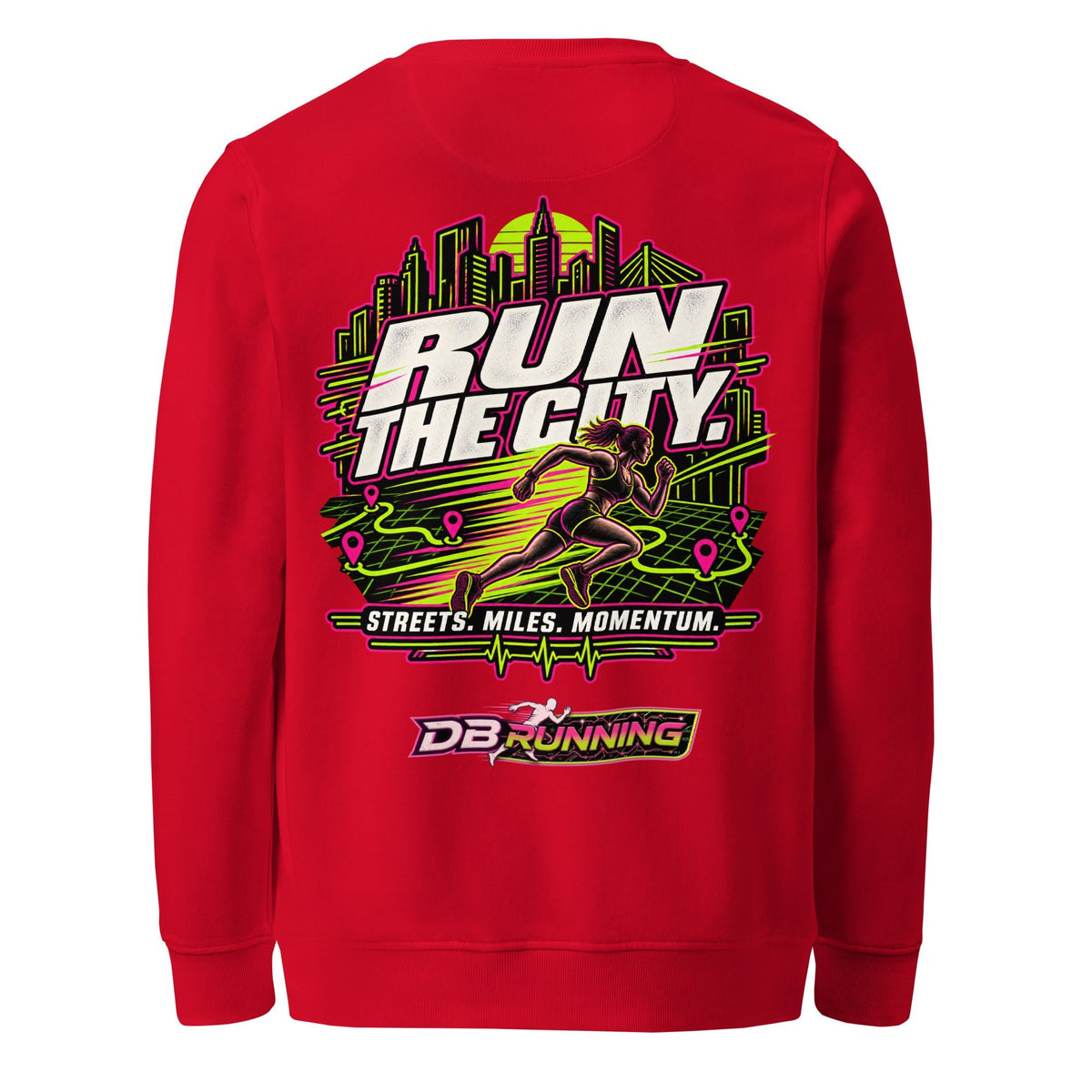 Run the City Female - Mid-Weight Sweatshirt - DB Running