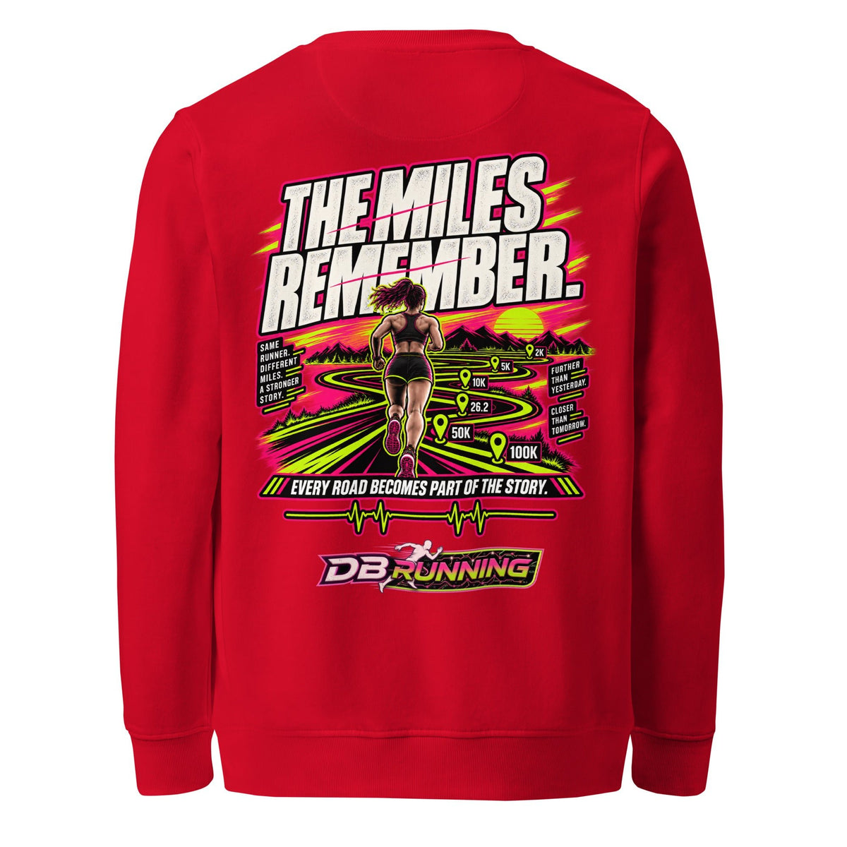 The Miles Remember Female - Mid-Weight Sweatshirt - DB Running