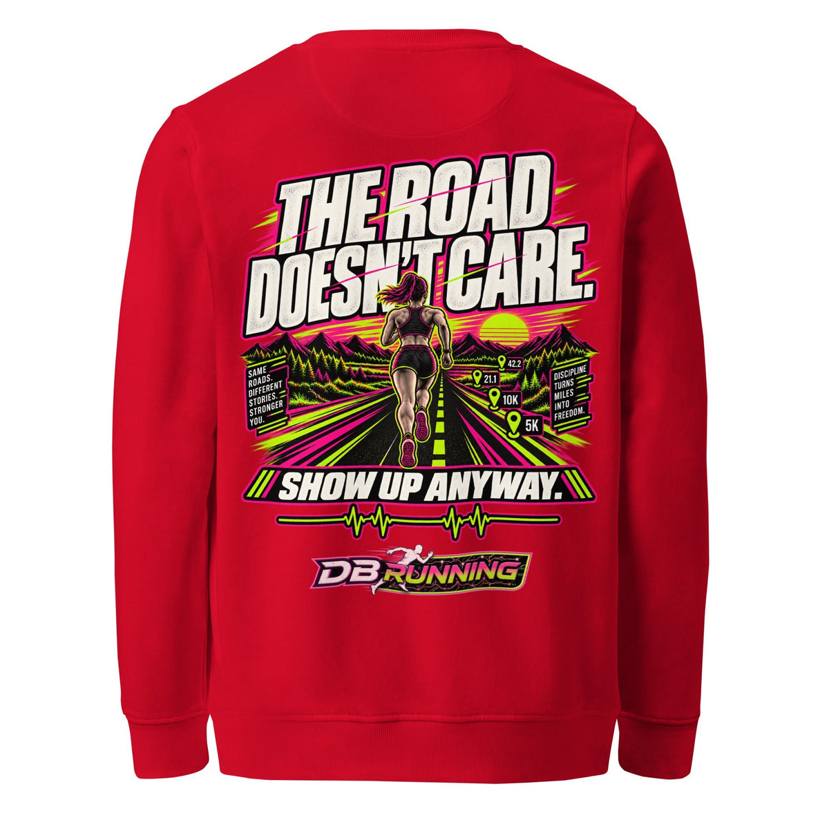 The Road Female - Mid-Weight Sweatshirt - DB Running