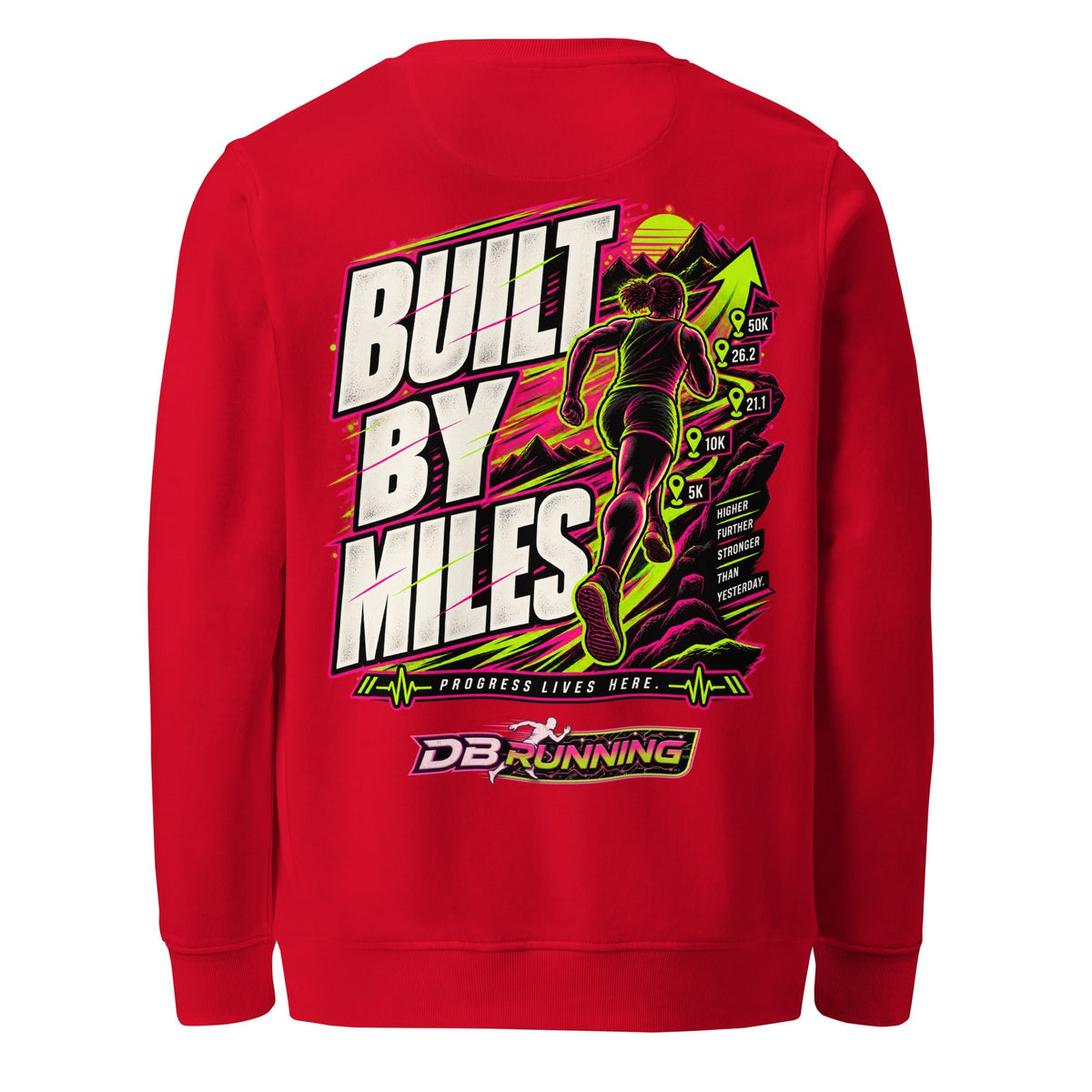 Built by Miles Female - Mid-Weight Sweatshirt - DB Running
