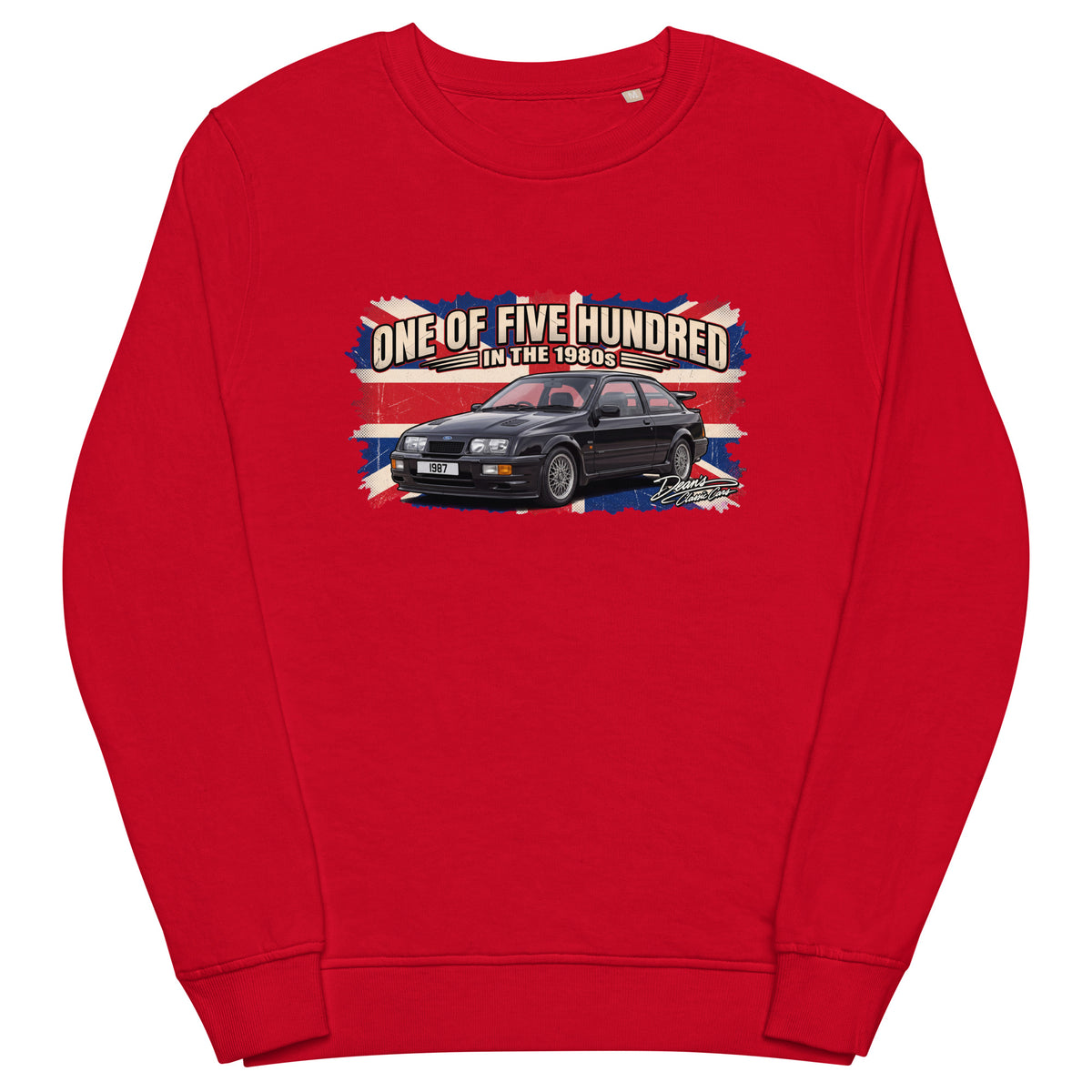Sierra RS500 Whale Tail Mid-Weight Sweatshirt - Dean's Classic Cars