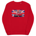 Cooper S Tartan Red Mid-Weight Sweatshirt - Dean's Classic Cars