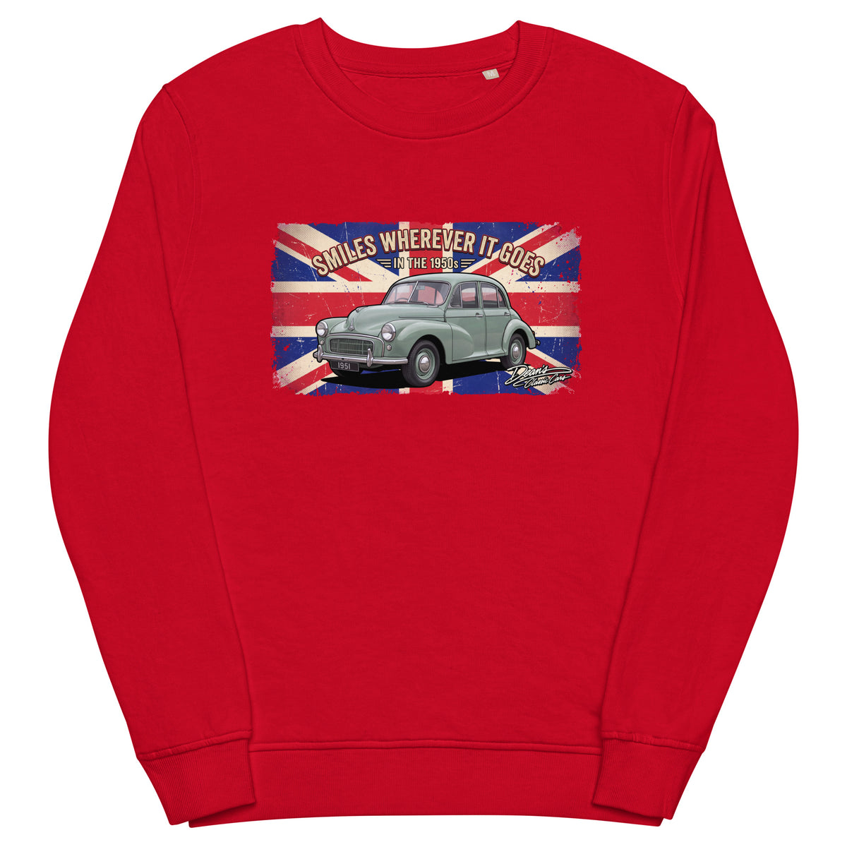 Minor MM Mist Green Mid-Weight Sweatshirt - Dean's Classic Cars
