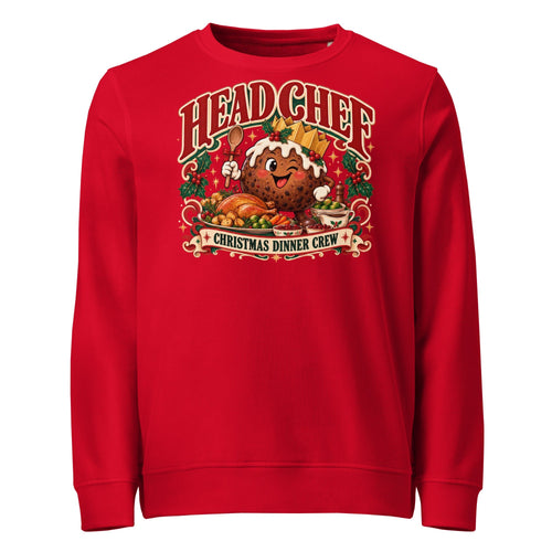 Head Chef Christmas Mid-Weight Sweatshirt - Ricki Robin