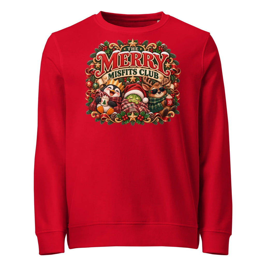 The Merry Misfits Club Christmas Mid-Weight Sweatshirt - Ricki Robin