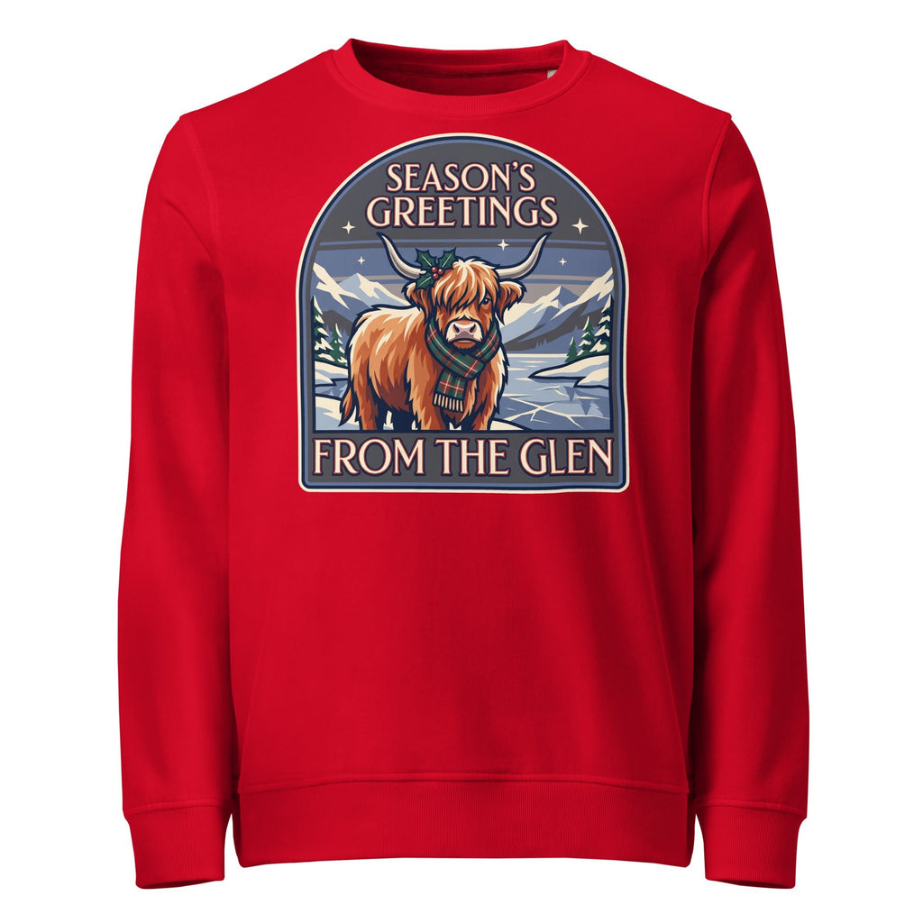 Season's Greetings From The Glen Christmas Mid-Weight Sweatshirt - Ricki Robin