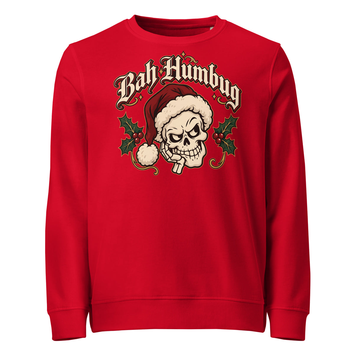 Bah Humbug Christmas Mid-Weight Sweatshirt - Ricki Robin