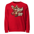 Sleigh All Day Christmas Mid-Weight Sweatshirt - Ricki Robin