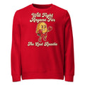 Will Fight Anyone For The Last Roastie Christmas Mid-Weight Sweatshirt - Ricki Robin
