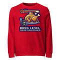 Boss Level: Christmas Dinner Mid-Weight Sweatshirt - Ricki Robin