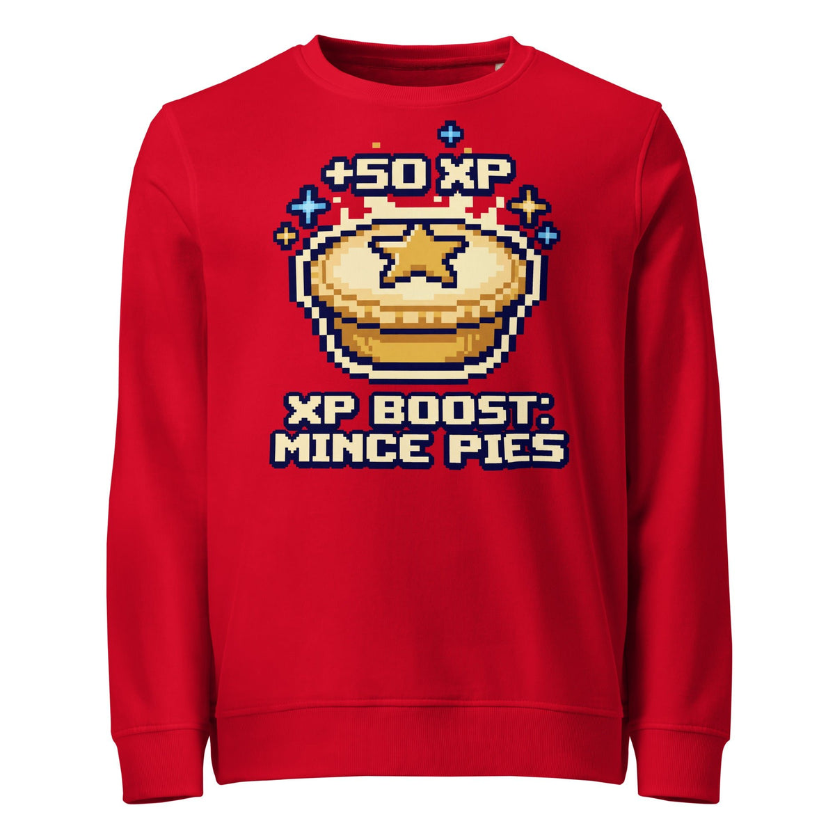 XP Boost: Mince Pies Christmas Mid-Weight Sweatshirt - Ricki Robin