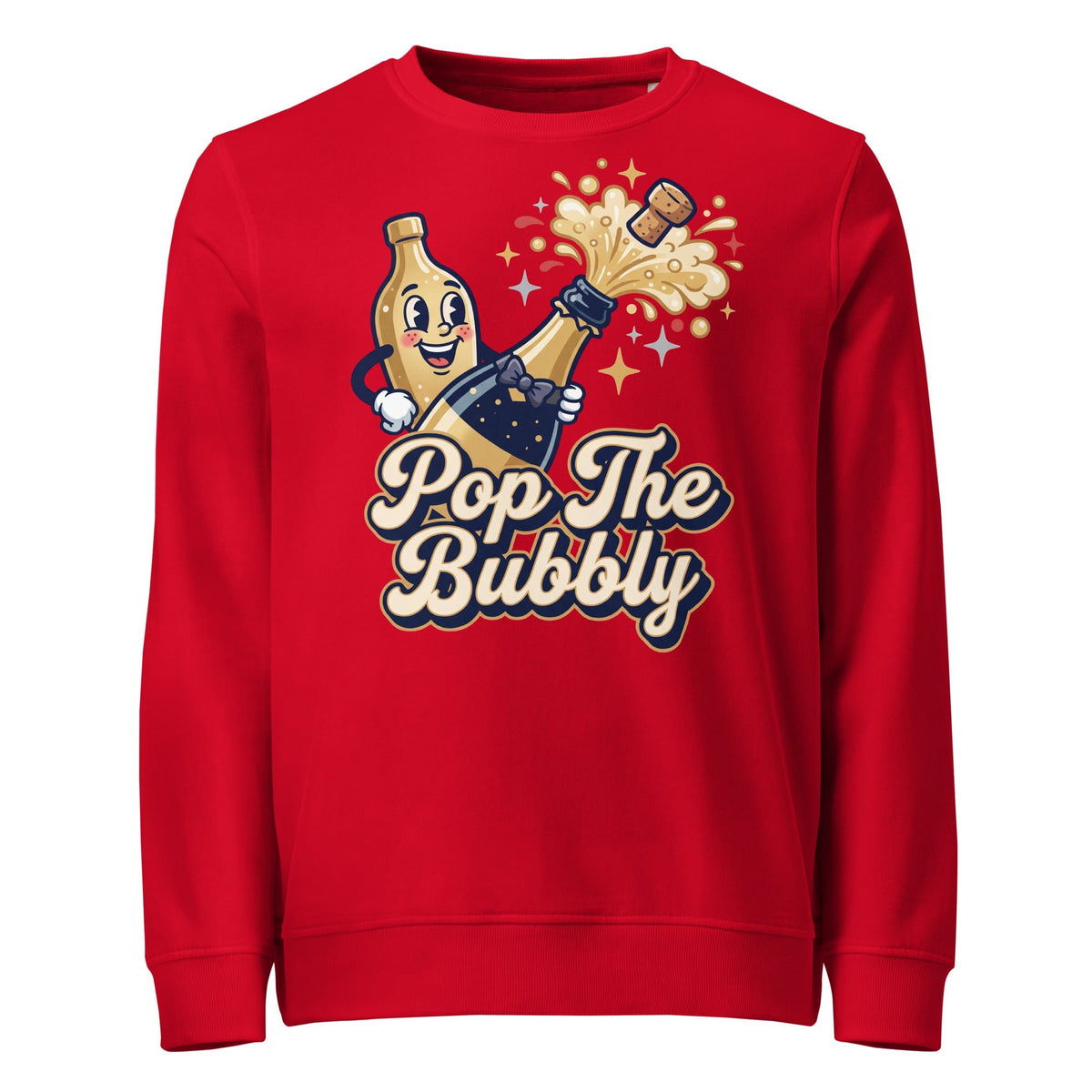 Pop The Bubbly New Year Mid-Weight Sweatshirt - Ricki Robin