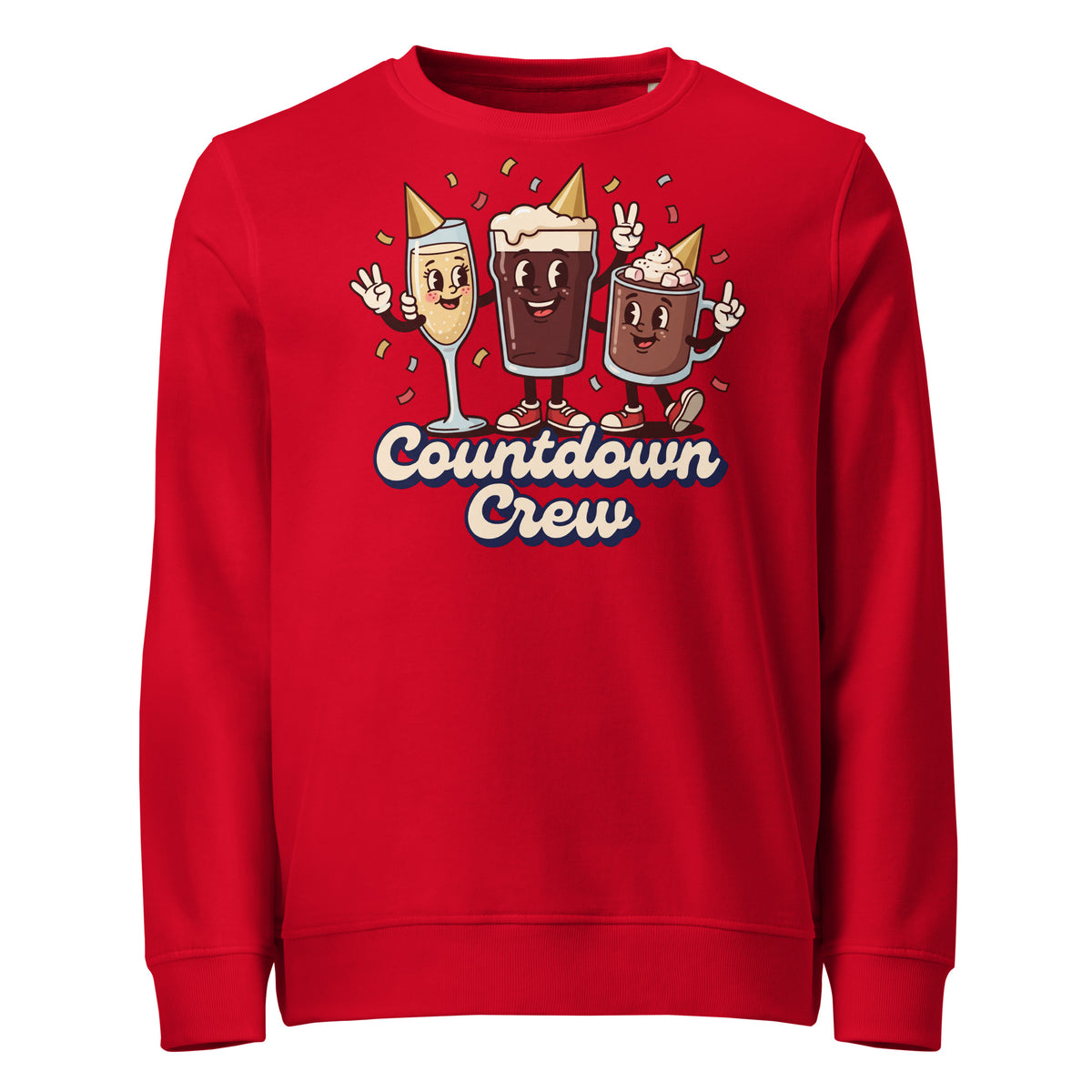 Countdown Crew New Year Mid-Weight Sweatshirt - Ricki Robin