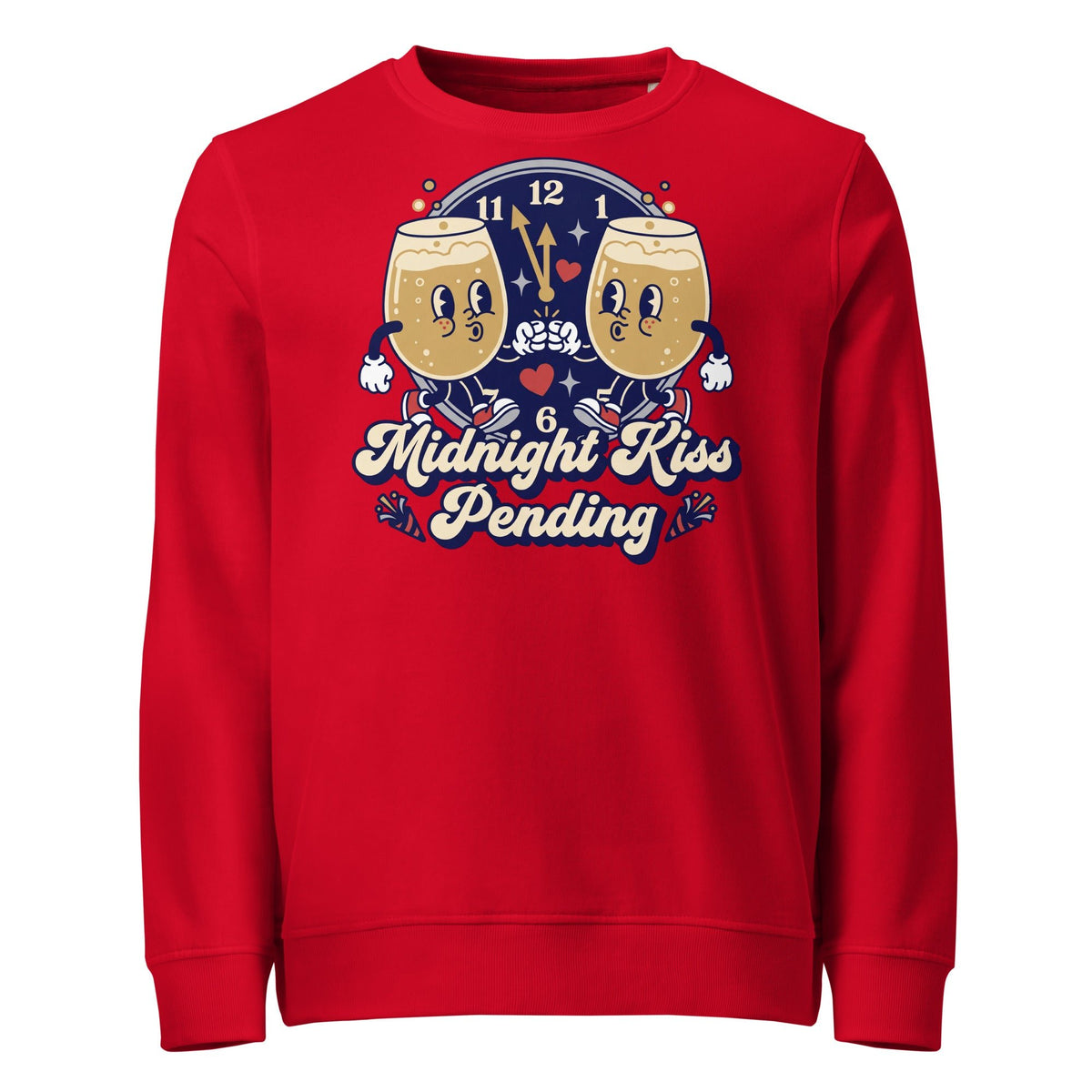 Midnight Kiss Pending New Year Mid-Weight Sweatshirt - Ricki Robin