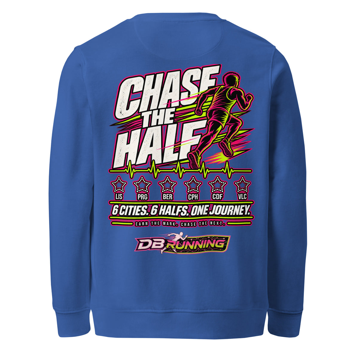 Chase the Half Male - Mid-Weight Sweatshirt - DB Running