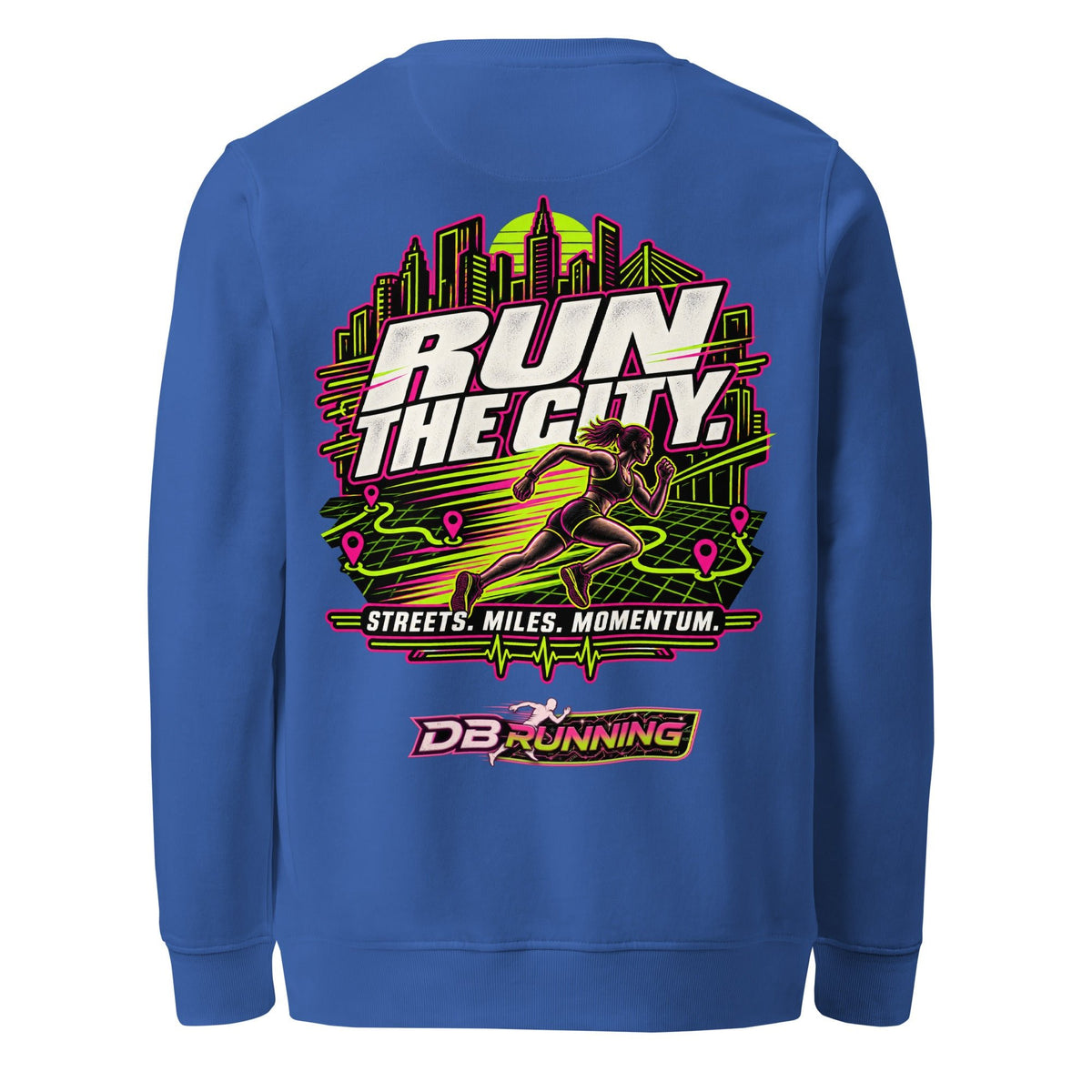 Run the City Female - Mid-Weight Sweatshirt - DB Running