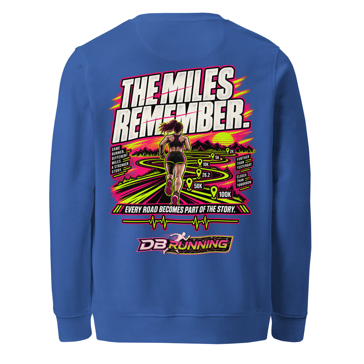 The Miles Remember Female - Mid-Weight Sweatshirt - DB Running