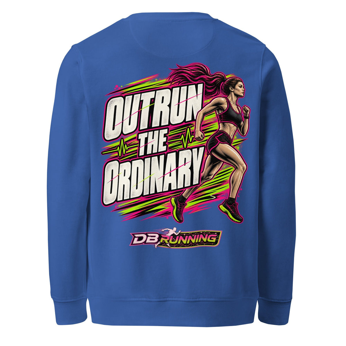 Outrun the Ordinary Female - Mid-Weight Sweatshirt - DB Running
