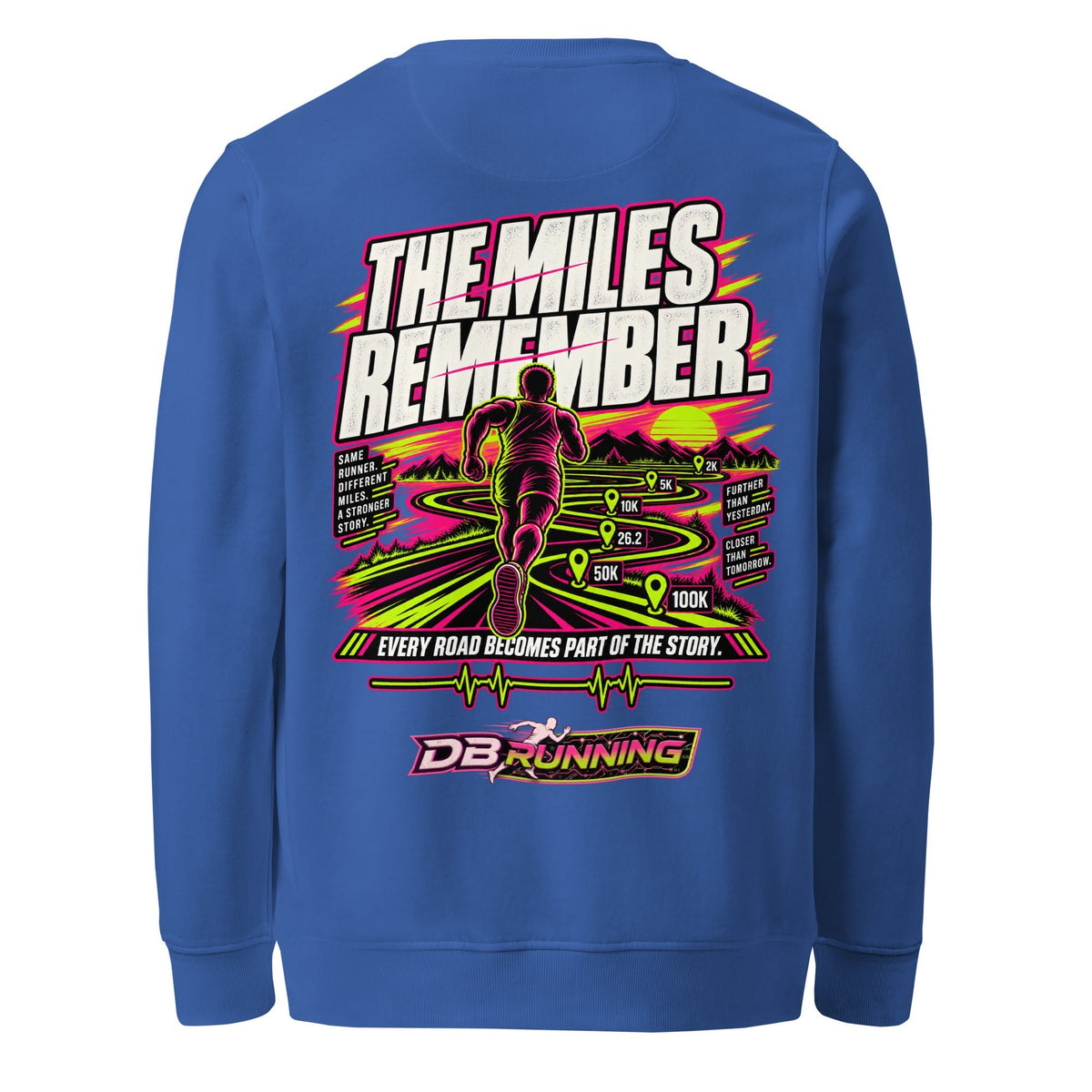 The Miles Remember Male - Mid-Weight Sweatshirt - DB Running