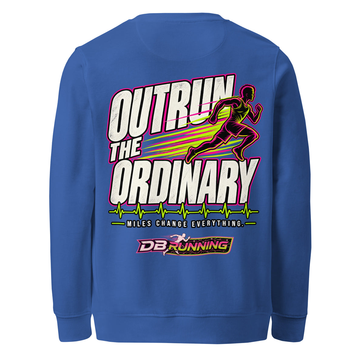 Outrun the Ordinary Male - Mid-Weight Sweatshirt - DB Running