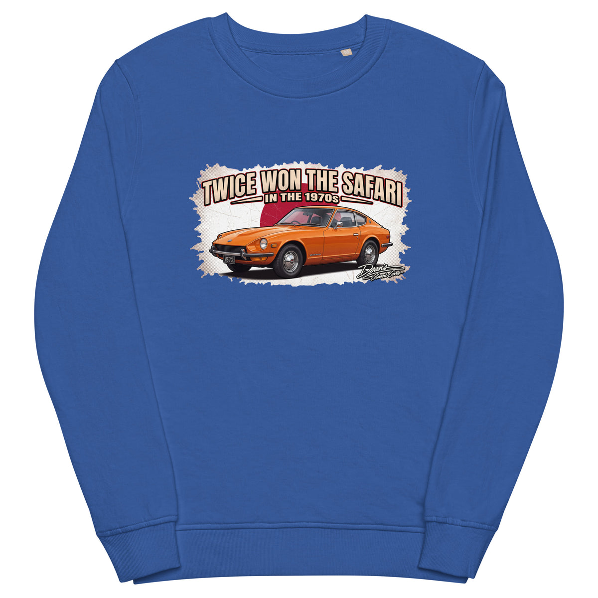 240Z Straight Six Coupe Mid-Weight Sweatshirt - Dean's Classic Cars