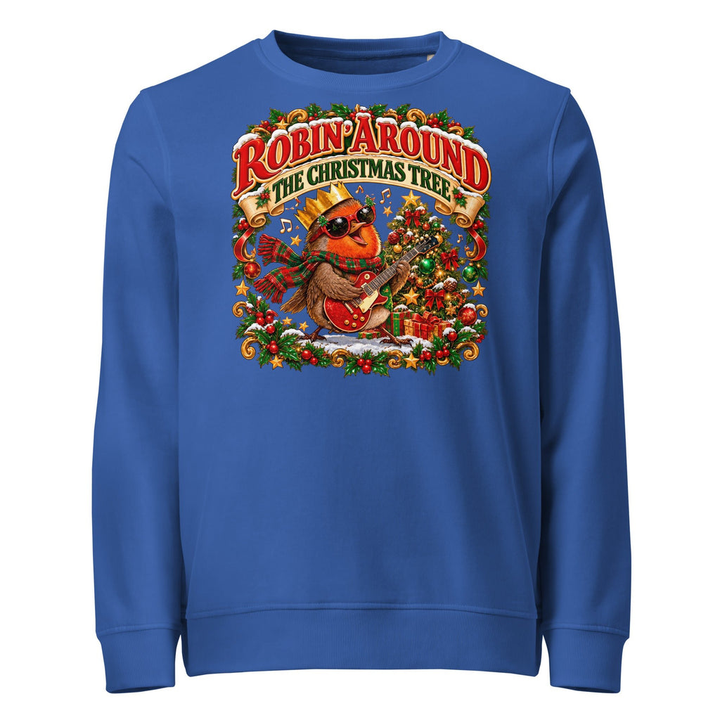 Robin Around the Christmas Tree Mid-Weight Sweatshirt - Ricki Robin
