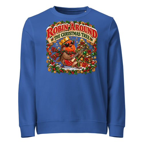 Robin Around the Christmas Tree Mid-Weight Sweatshirt - Ricki Robin