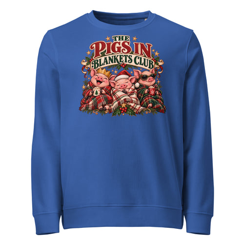 The Pigs in Blankets Club Christmas Mid-Weight Sweatshirt - Ricki Robin
