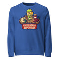 Cheeseboard Supervisor Christmas Mid-Weight Sweatshirt - Ricki Robin