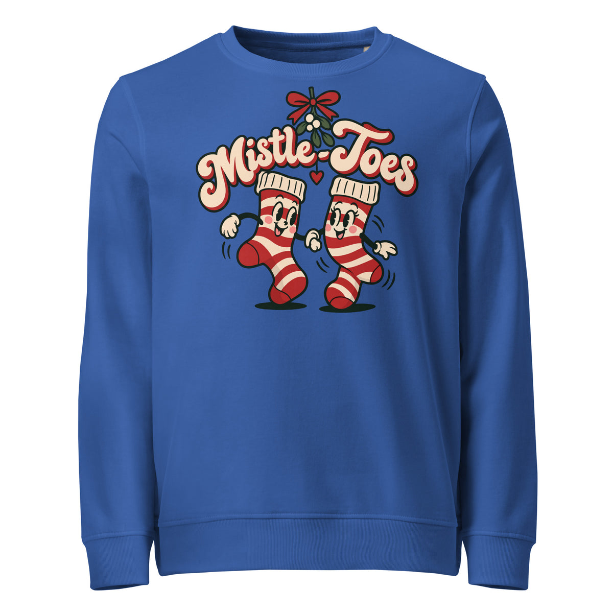 Mistle-Toes Christmas Mid-Weight Sweatshirt - Ricki Robin