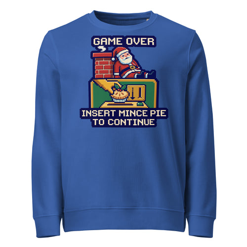 Insert Mince Pie To Continue Christmas Mid-Weight Sweatshirt - Ricki Robin