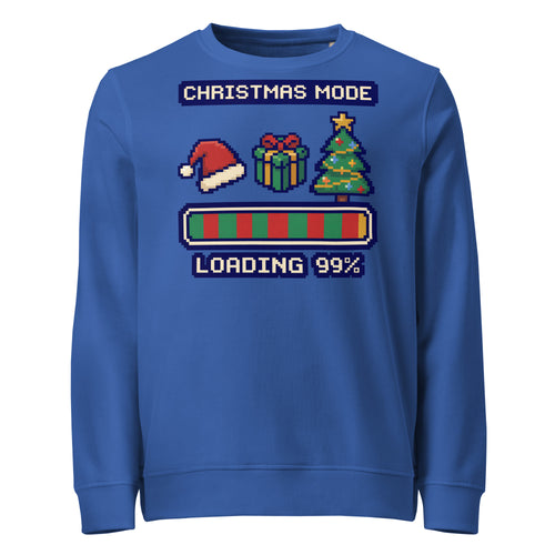 Christmas Mode Loading Mid-Weight Sweatshirt - Ricki Robin