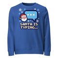 Santa Is Typing... Christmas Mid-Weight Sweatshirt - Ricki Robin