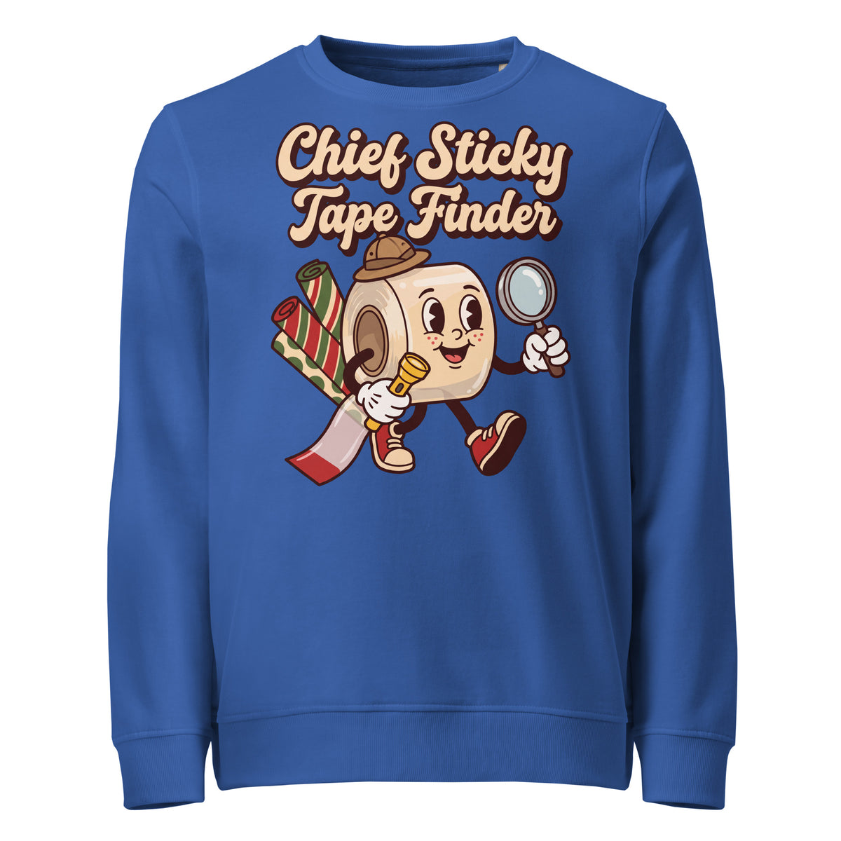 Chief Sticky Tape Finder Christmas Mid-Weight Sweatshirt - Ricki Robin