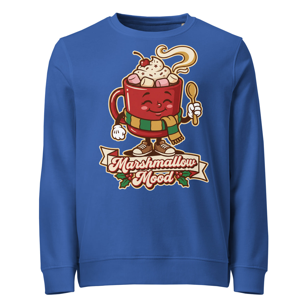 Marshmallow Mood Christmas Mid-Weight Sweatshirt - Ricki Robin