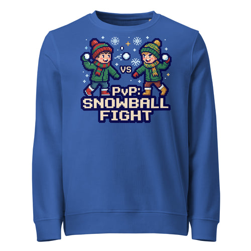 PvP: Snowball Fight Christmas Mid-Weight Sweatshirt - Ricki Robin