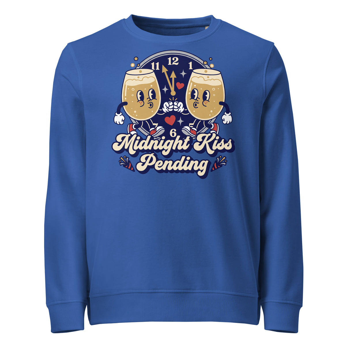 Midnight Kiss Pending New Year Mid-Weight Sweatshirt - Ricki Robin