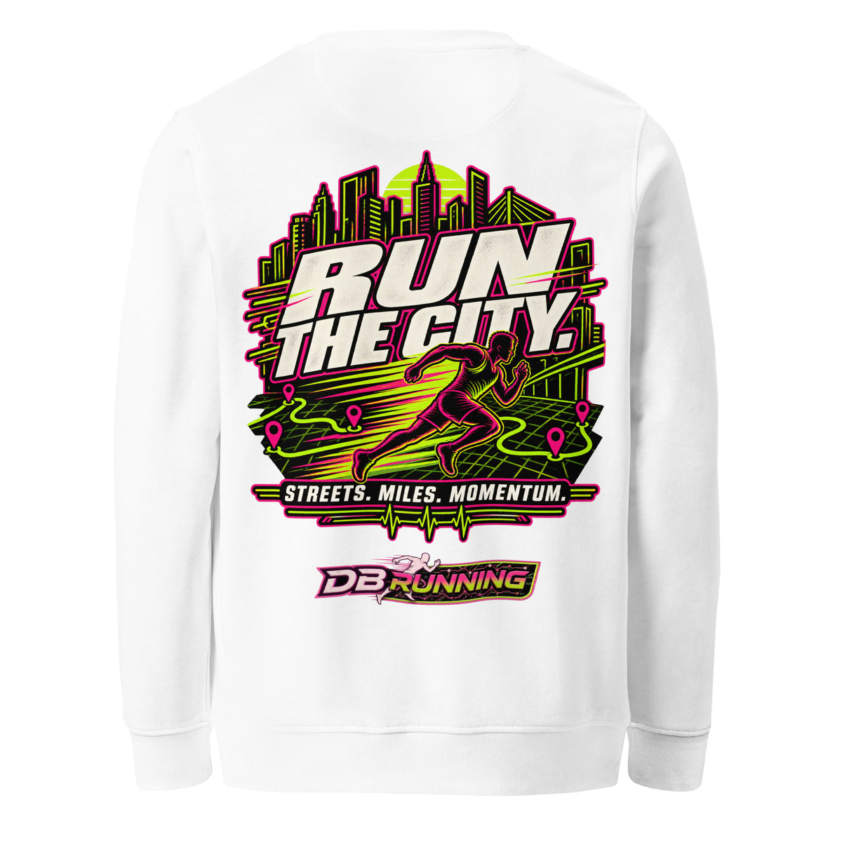 Run the City Male - Mid-Weight Sweatshirt - DB Running