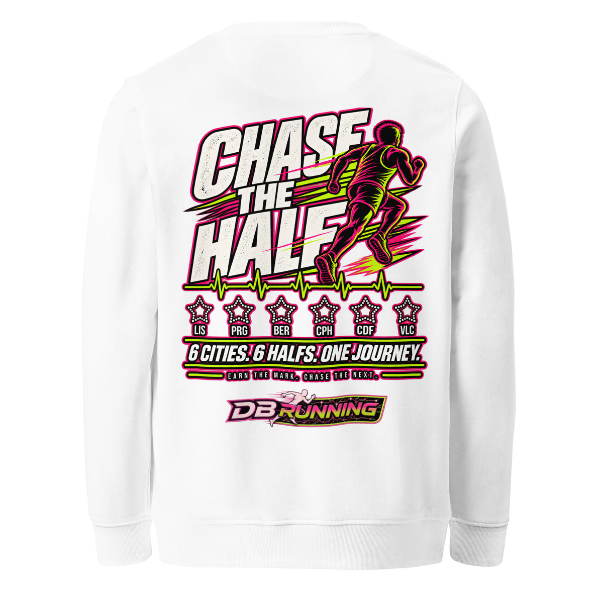 Chase the Half Male - Mid-Weight Sweatshirt - DB Running