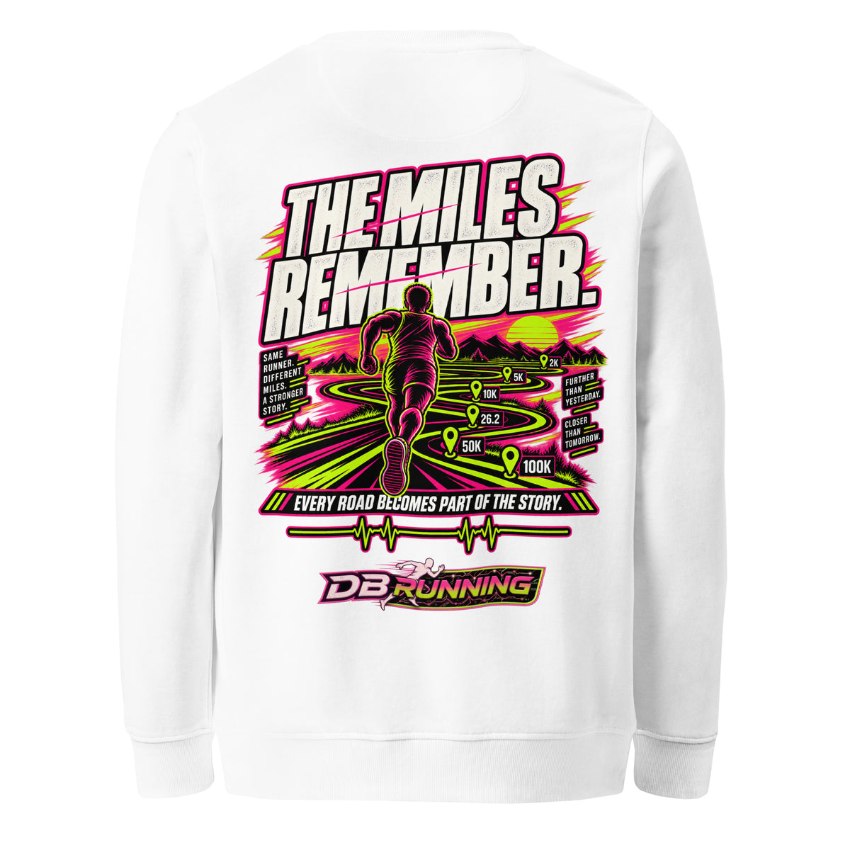 The Miles Remember Male - Mid-Weight Sweatshirt - DB Running