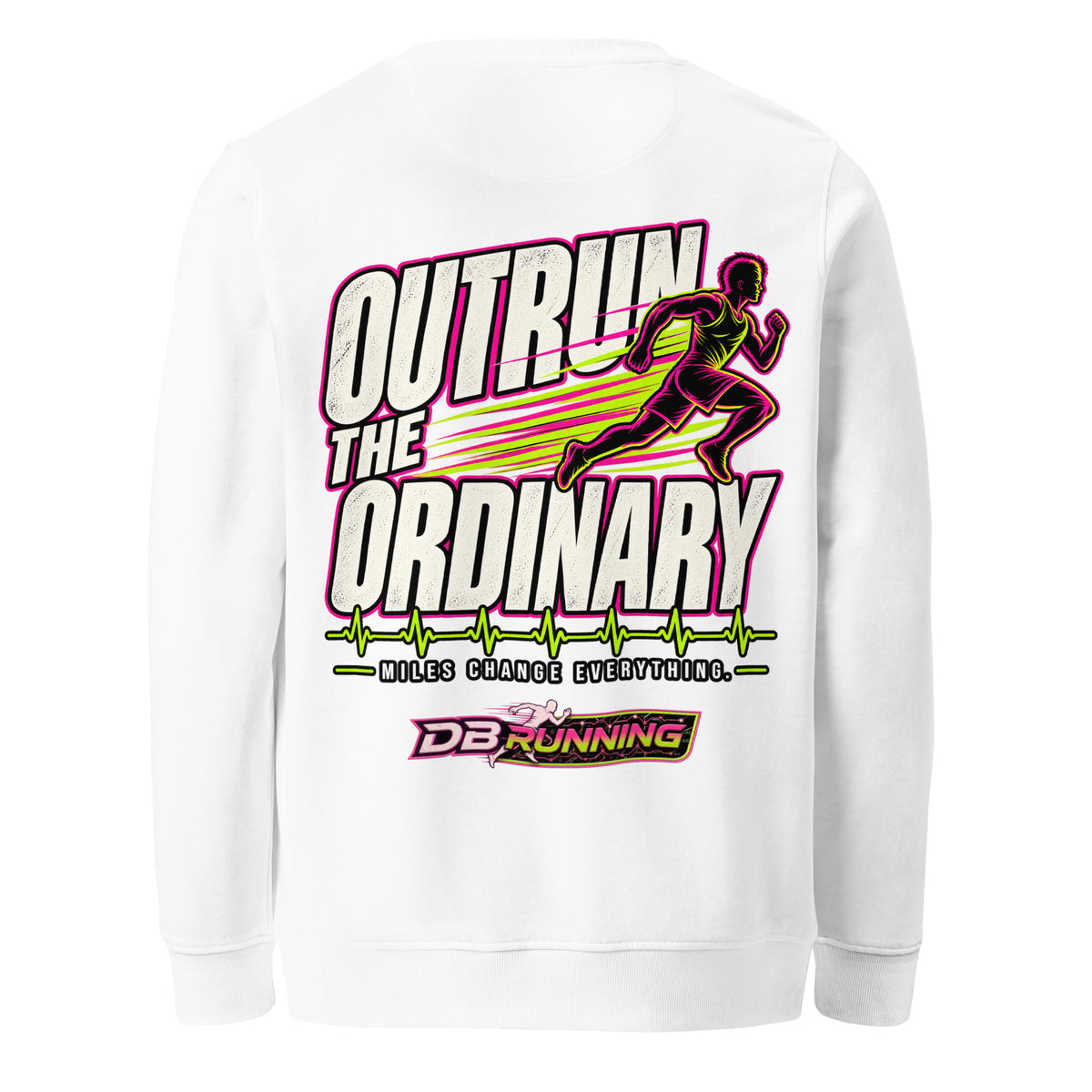 Outrun the Ordinary Male - Mid-Weight Sweatshirt - DB Running