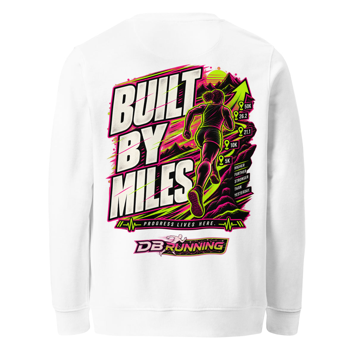 Built by Miles Female - Mid-Weight Sweatshirt - DB Running