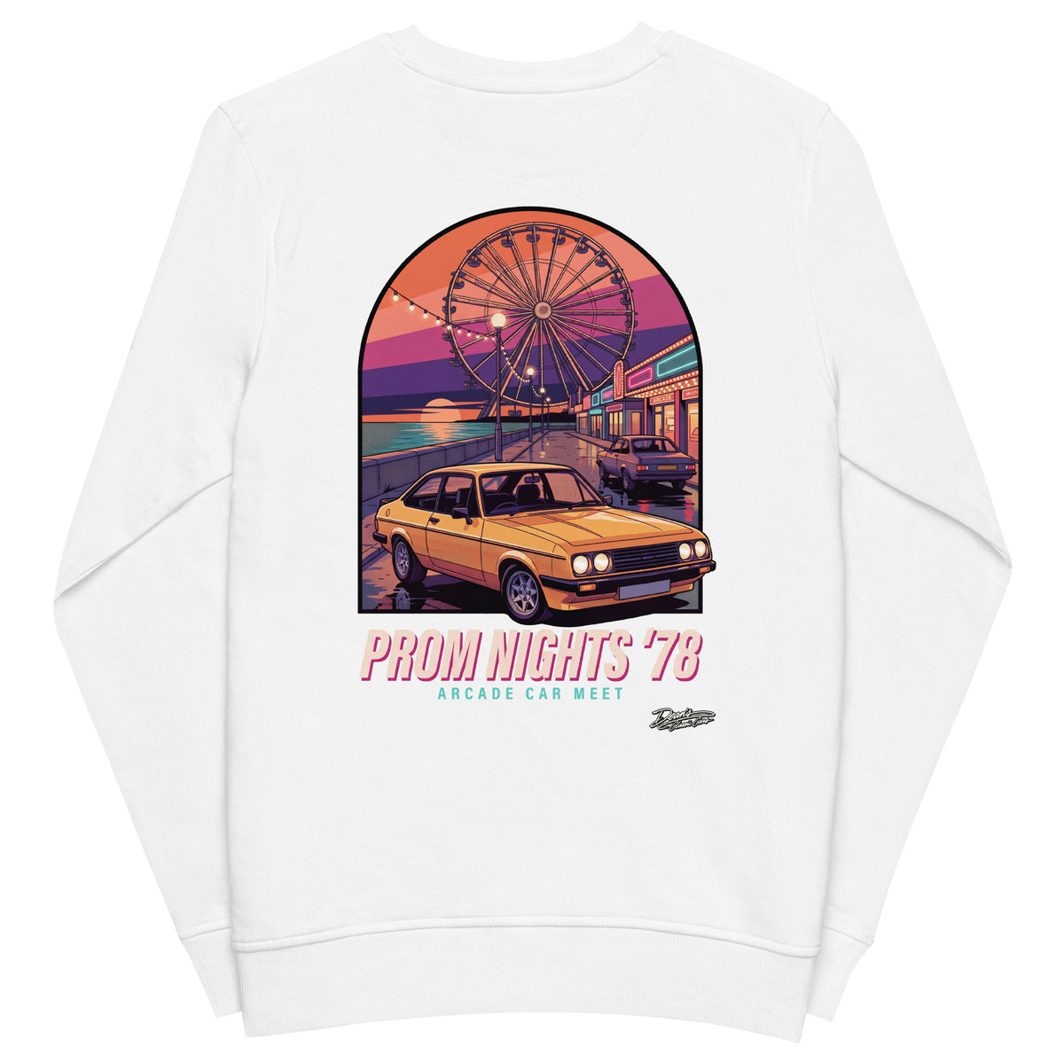 Escort RS2000 Prom Nights Mid-Weight Sweatshirt - Dean's Classic Cars