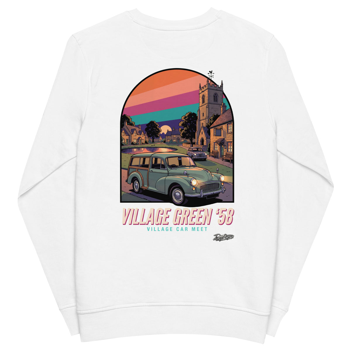 Minor Traveller Village Green Mid-Weight Sweatshirt - Dean's Classic Cars