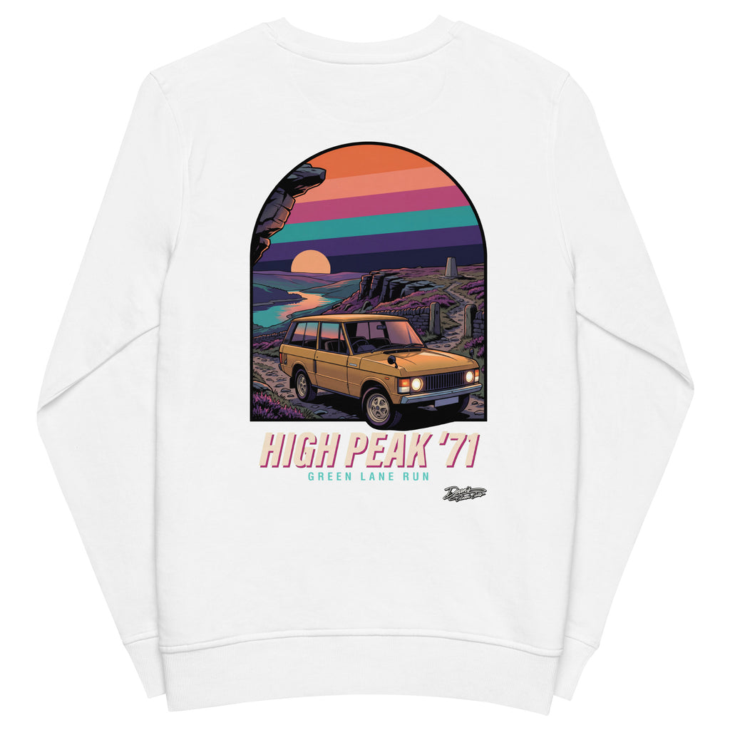 Range Rover High Peak Mid-Weight Sweatshirt - Dean's Classic Cars