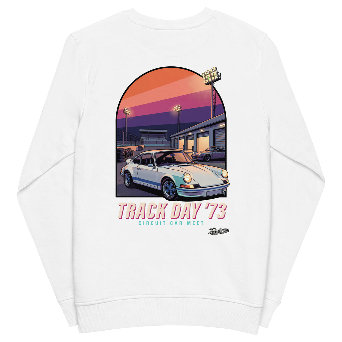 Carrera RS Track Day Mid-Weight Sweatshirt - Dean's Classic Cars